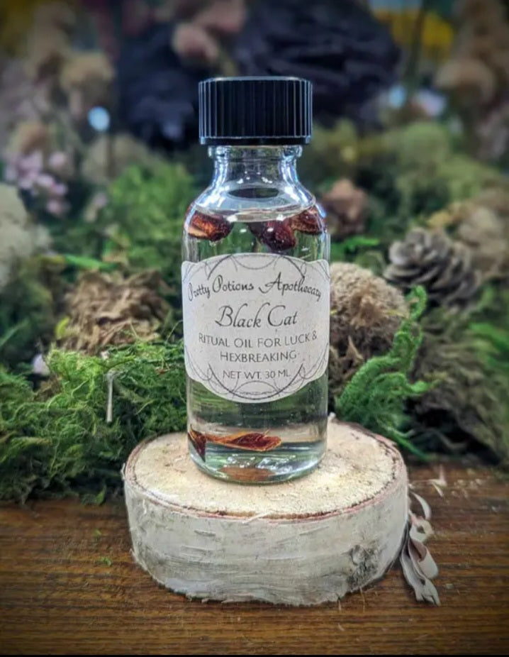 Black Cat Ritual Oil